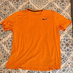 Nike Men's Bright Orange Short Sleeve Tee